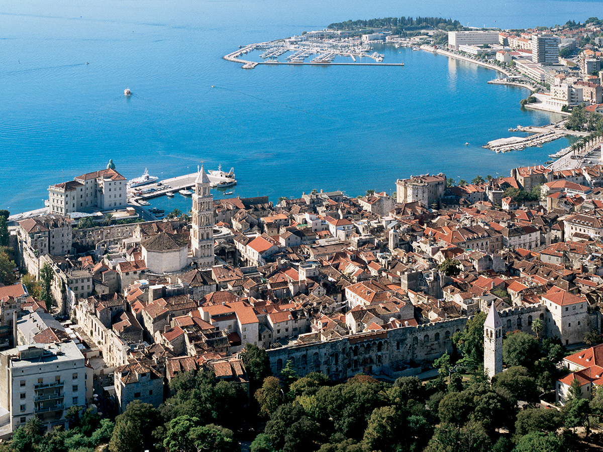 Split en Croatie - Cathédrale - Vieille ville